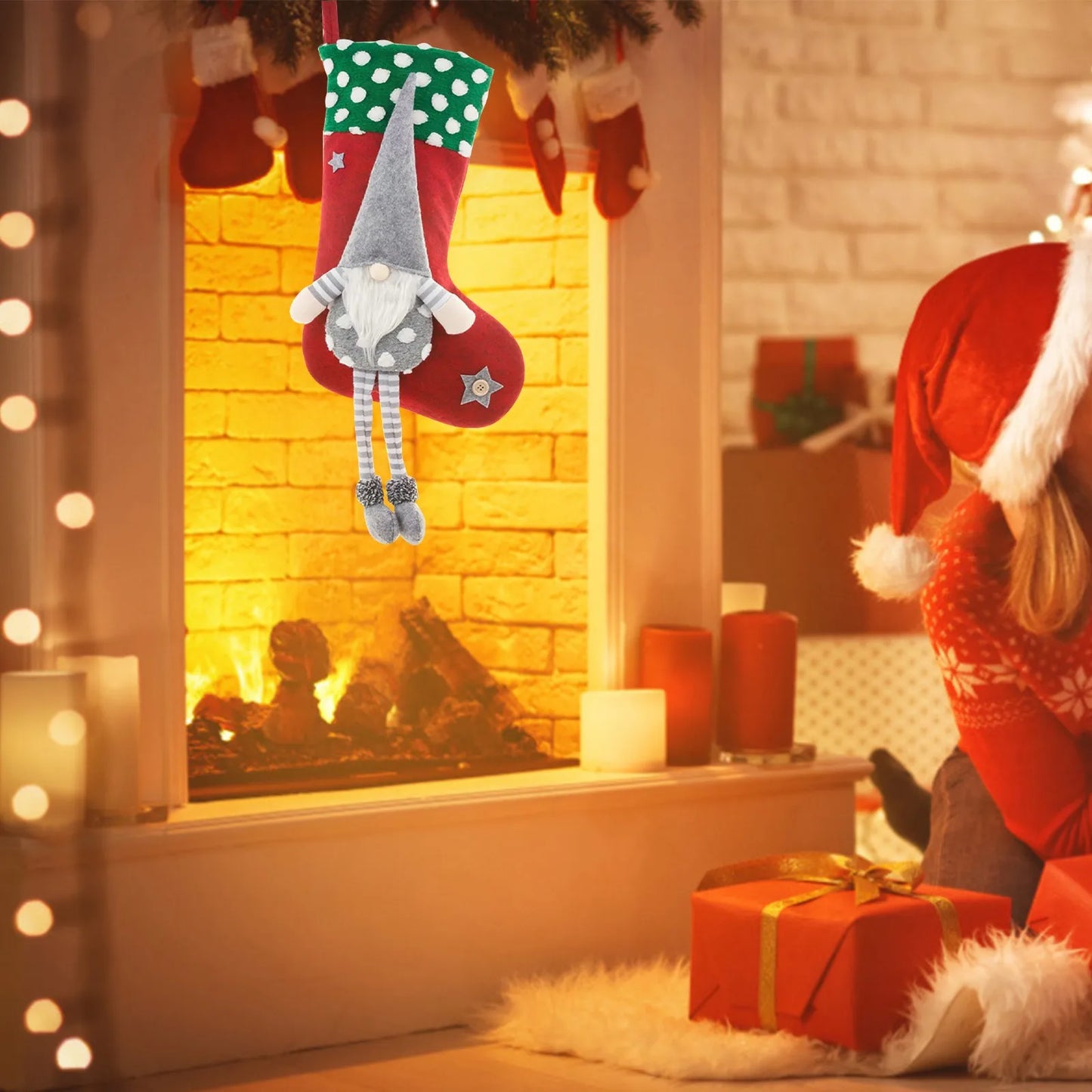 Christmas Stocking Candy Bag