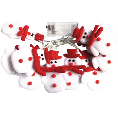 20 Led Snowman Christmas Tree Light