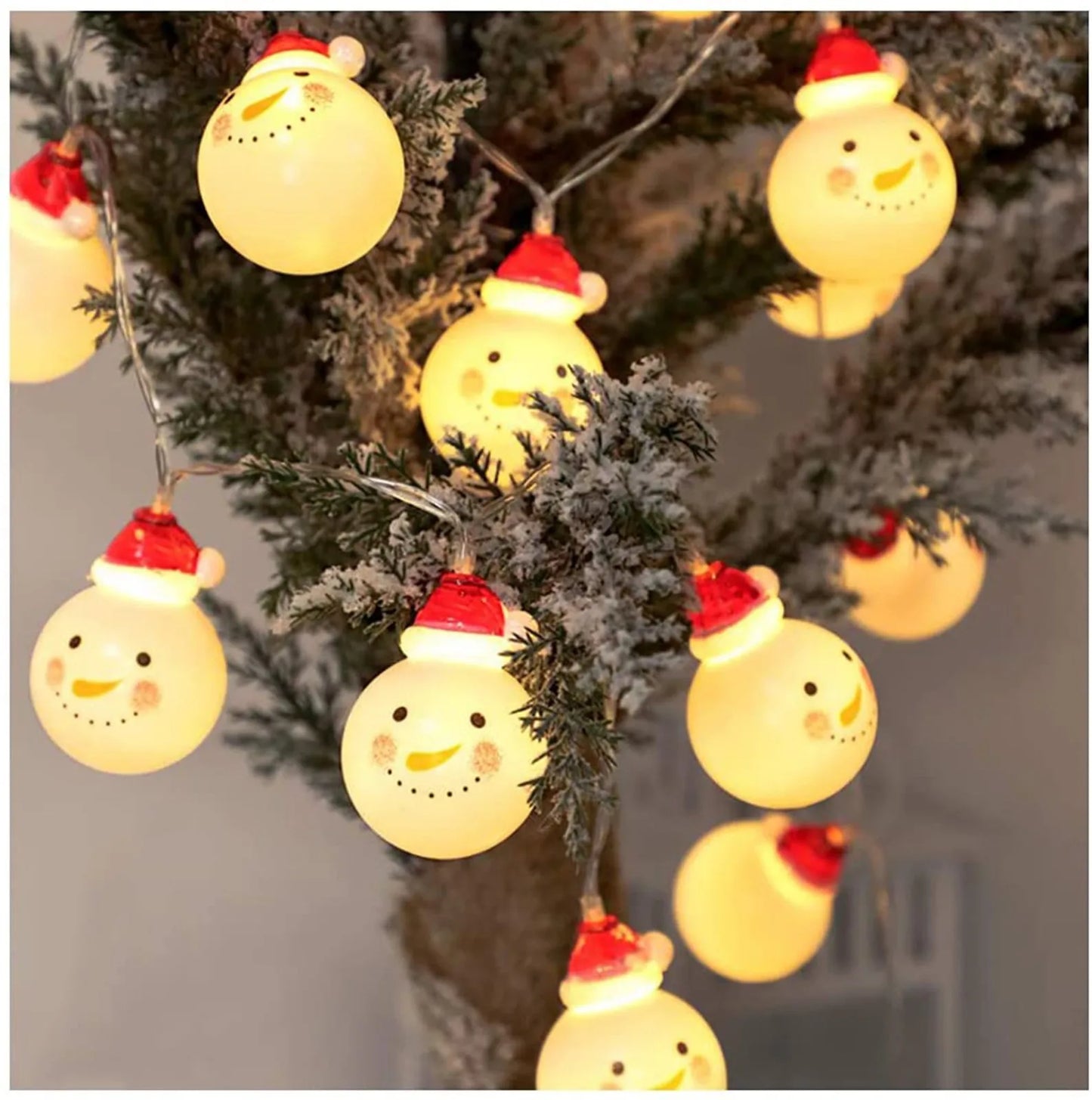 Led Santa Claus String Lights