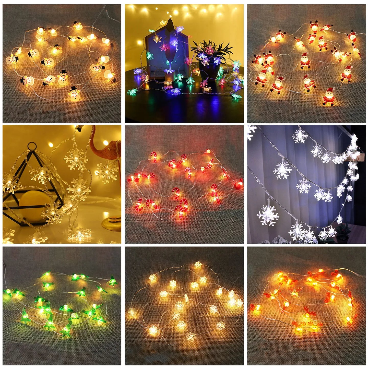 Snowflake Led String Lights