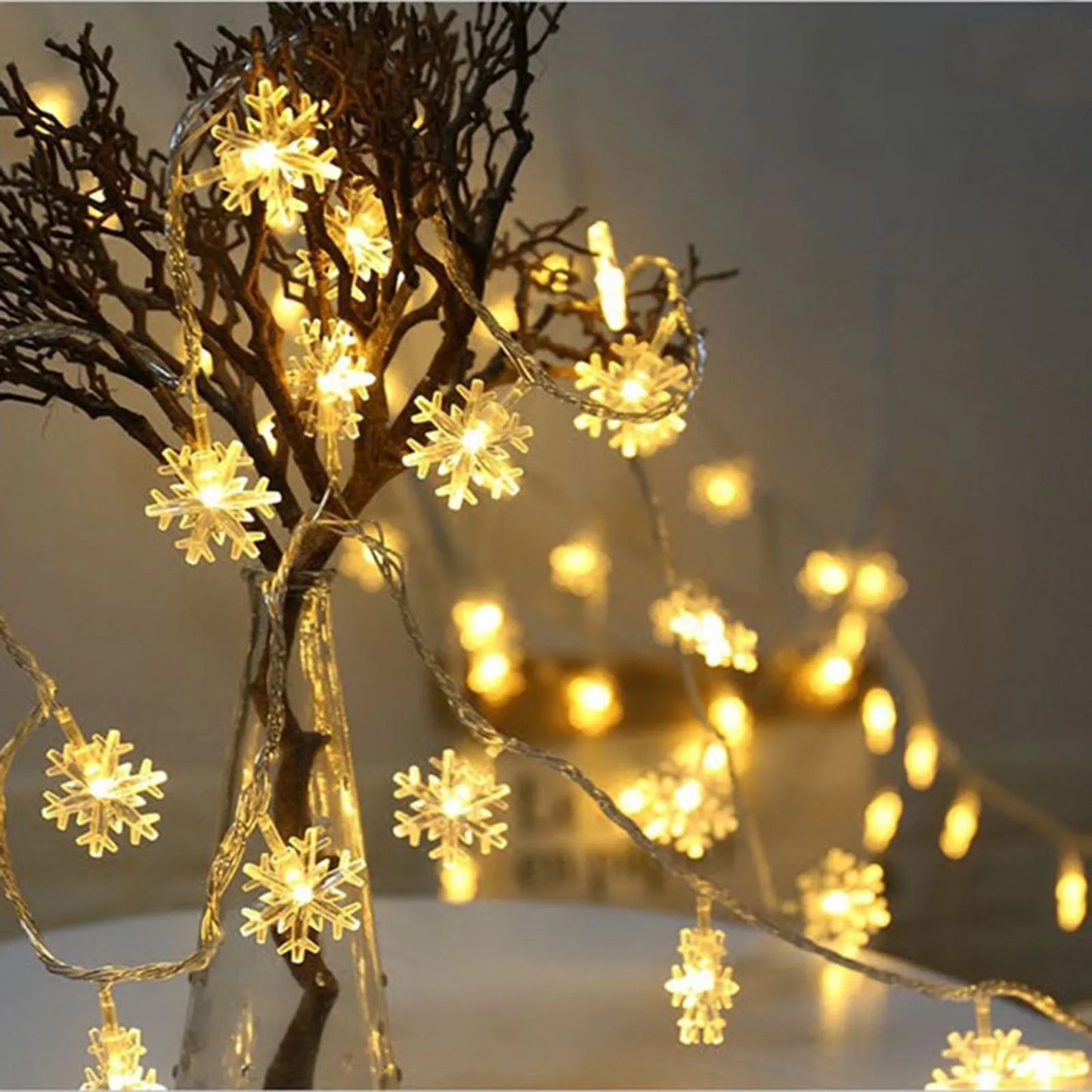 Snowflake Led String Lights