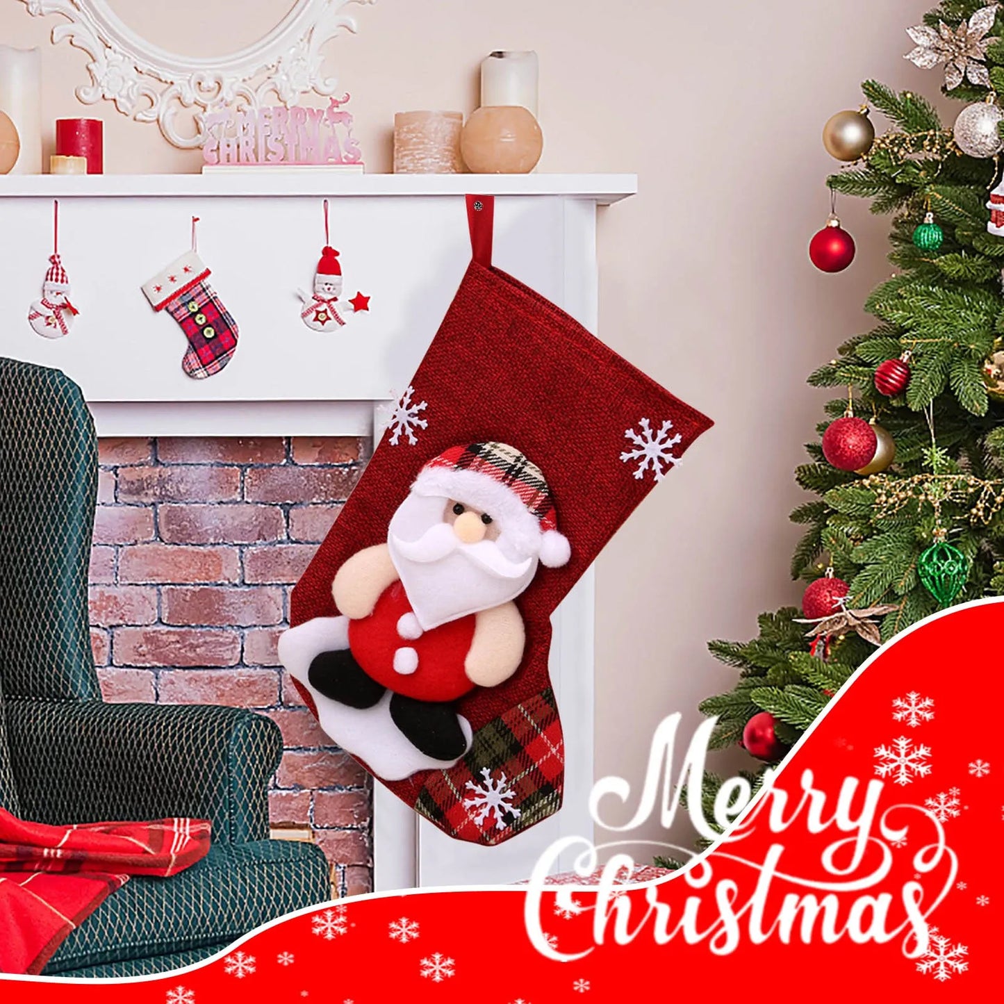 Christmas Stocking Candy Bag