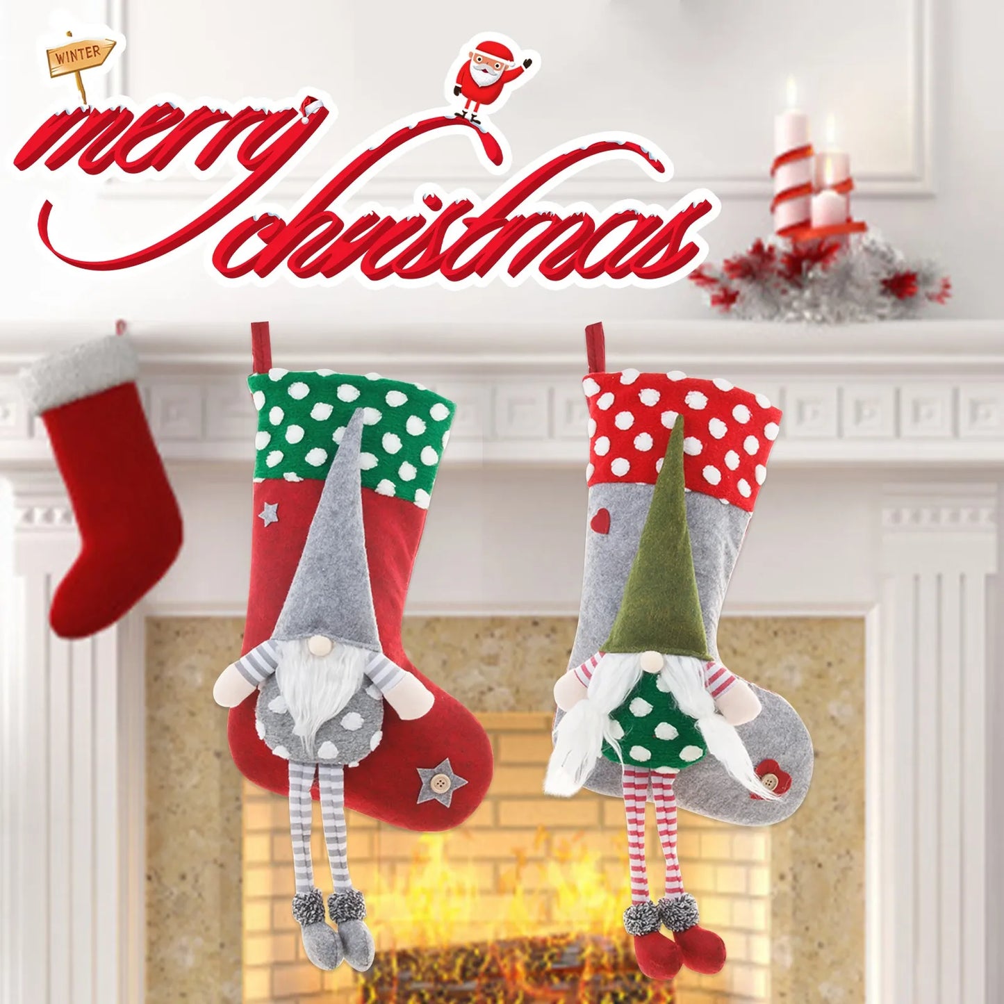 Christmas Stocking Candy Bag