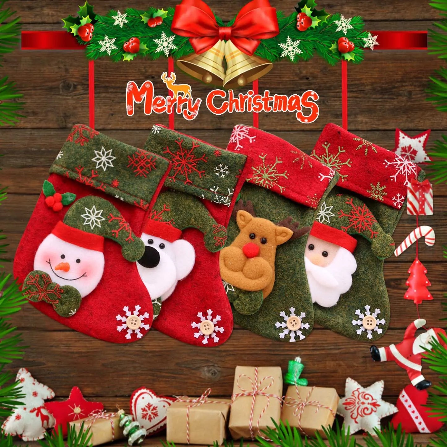 Christmas Stockings Bag Gifts