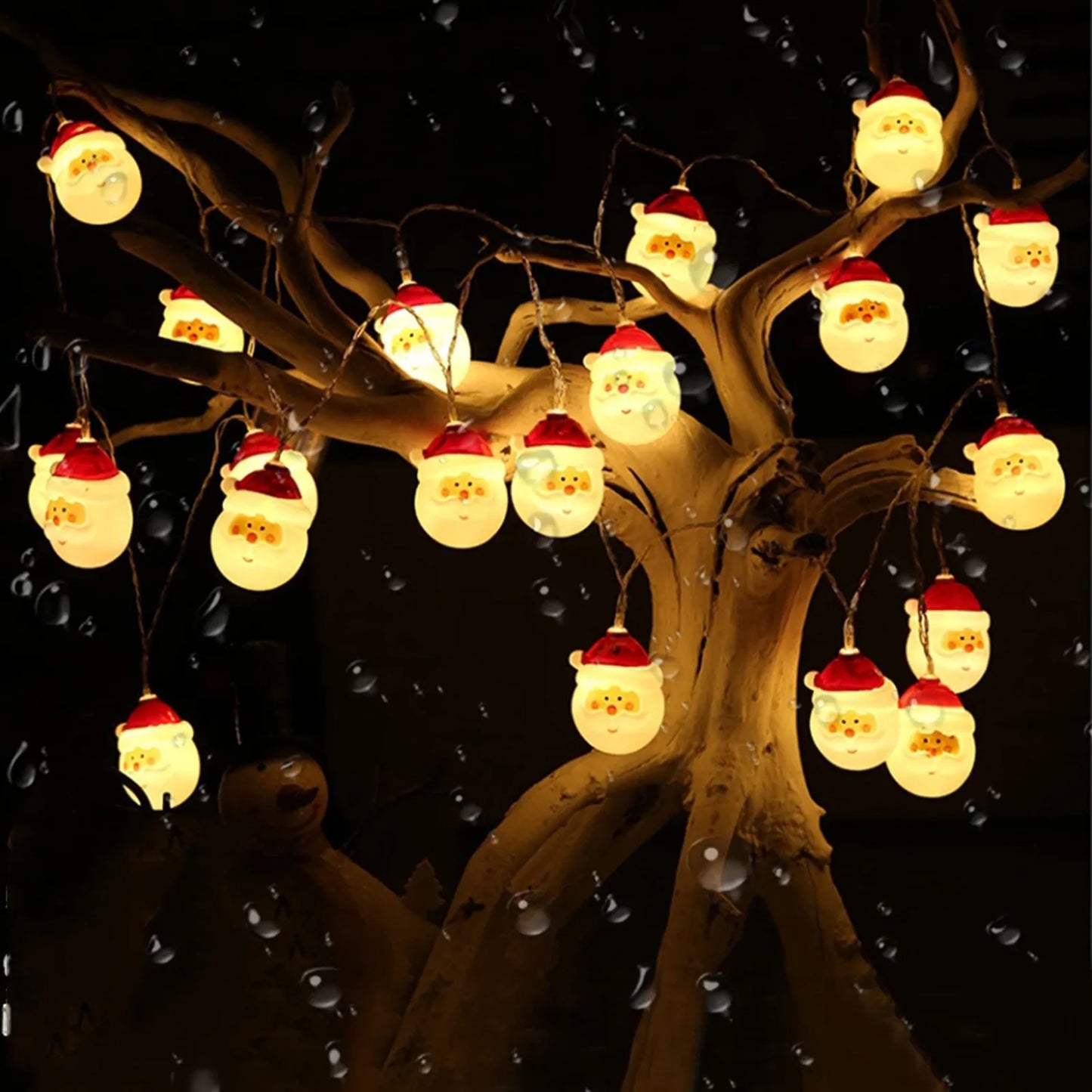 Led Santa Claus String Lights