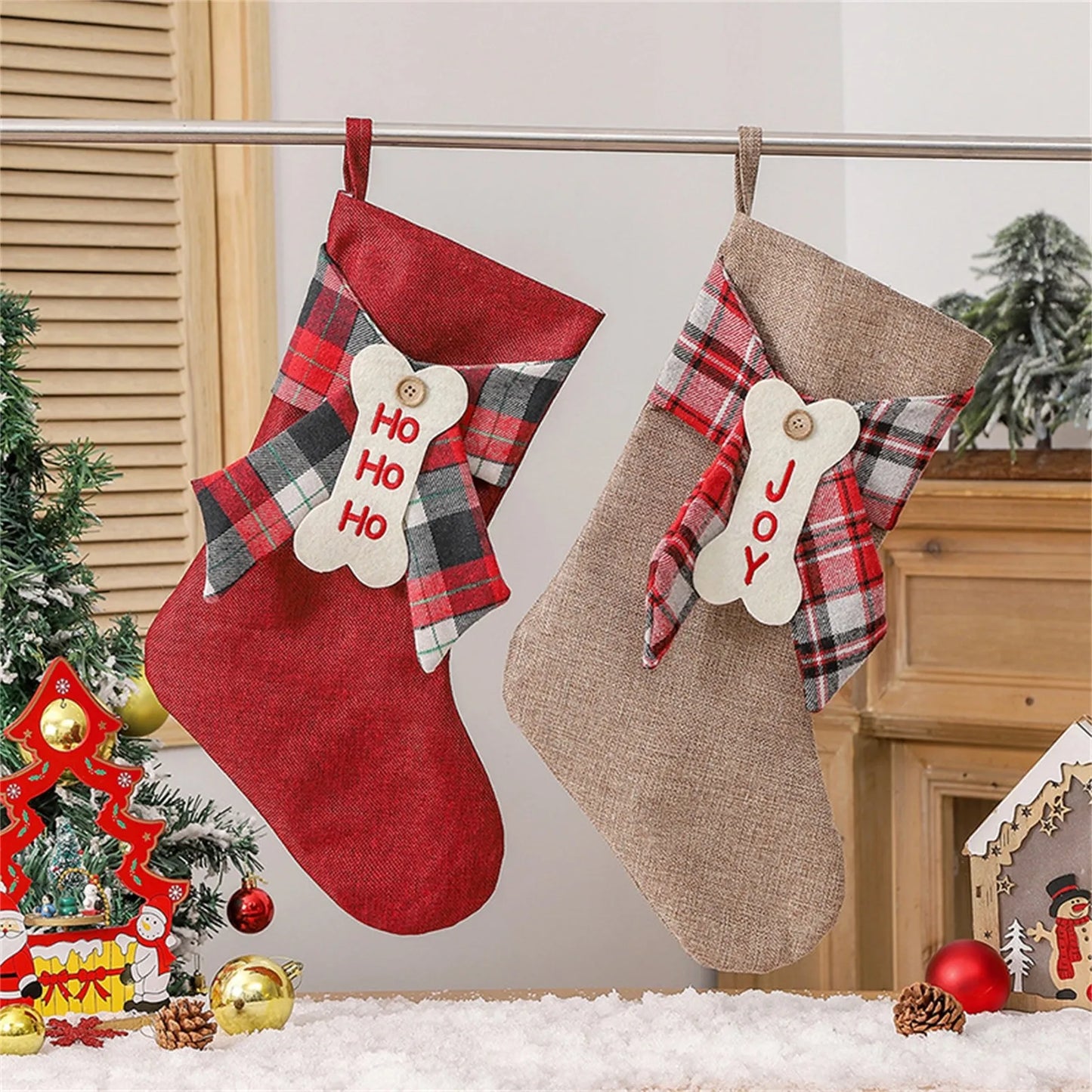 Christmas Stocking Cloth Bag