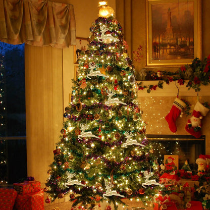 Christmas Golden Gold Powder Angel Pendant